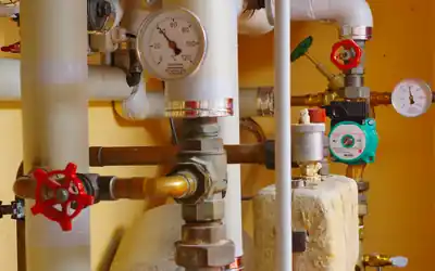 Water heater shut-off valve replacement